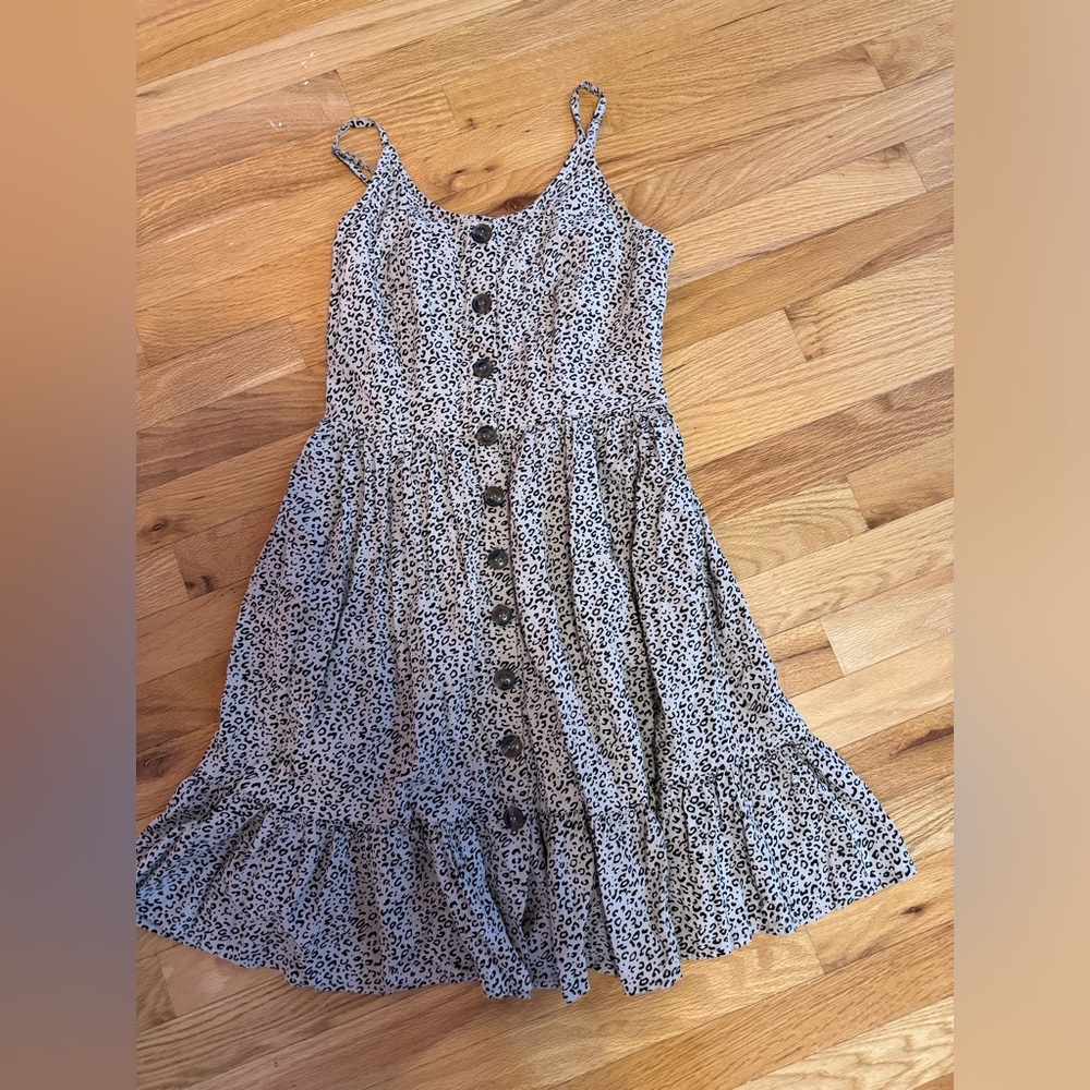 Cheetah print dress size s
